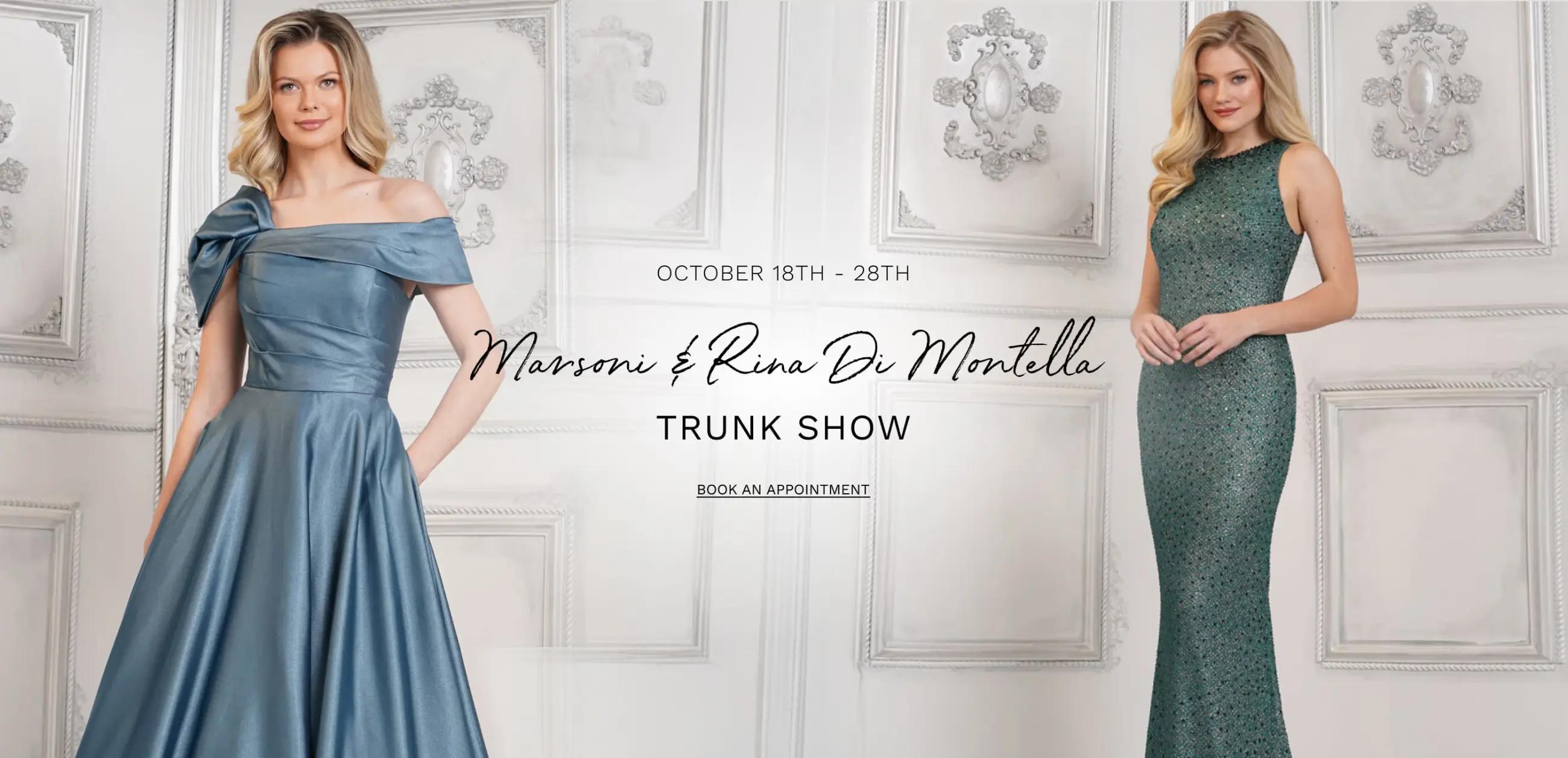 Rina Di Montella and Marsoni trunk show at Dublin Formals