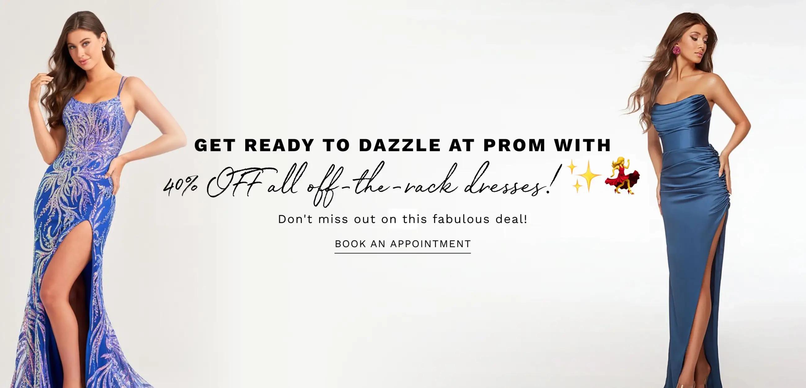 Prom sale at Dublin Formals