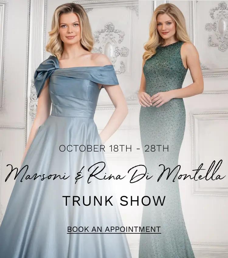 Rina Di Montella and Marsoni trunk show at Dublin Formals