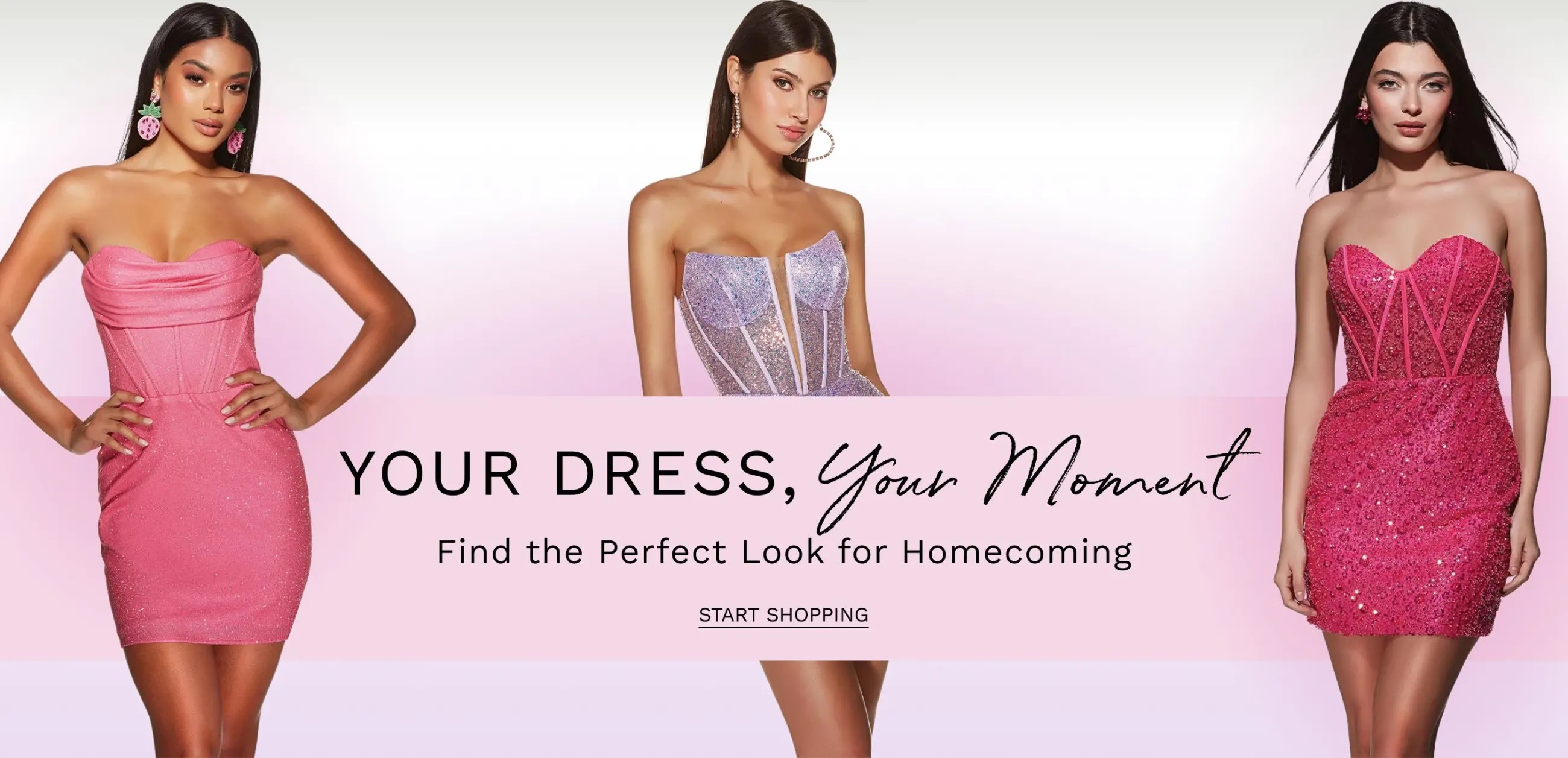 Your Dress Your Moment Homecoming Banner
