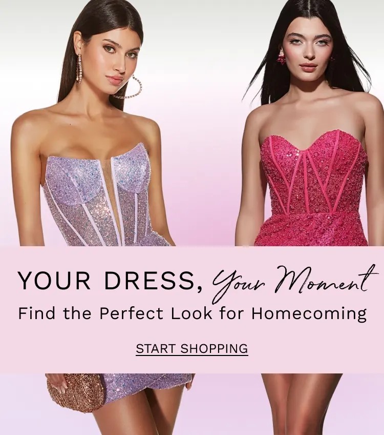 Your Dress Your Moment Homecoming Banner